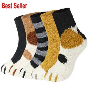 Super Soft Fuzzy Slipper Socks Non Slip Cozy Winter Warm Sleeping